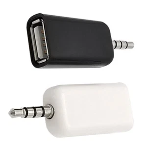 Auxiliary auf USB Adapter 3,5mm Stecker Audios Stecker auf USB2.0 Buchse Konverter - Bild 1 von 10