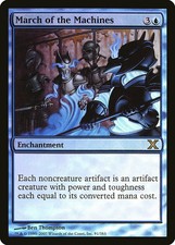 March of the Machines - Foil 10th Edition MP MTG