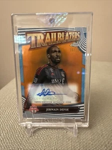 2024 Topps Chrome MLS Mania Jermain Defoe Orange Encased Auto #16/25 - Picture 1 of 4