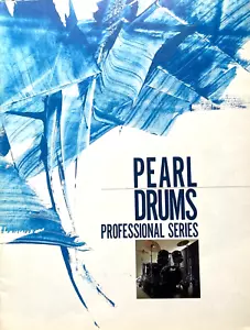 Original 1984 Pearl Drums / Snare / Cymbals / Hardware 28 Page Color Catalog - Imagen 1 de 1