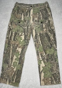 Vintage OCOEE Camo Cargo Pants Mens Size 36 Hunting Outdoor Cotton Made In USA - Picture 1 of 14