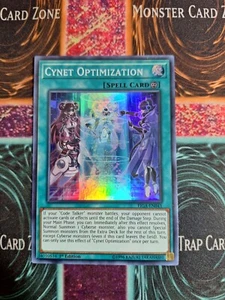 Yu-Gi-Oh! Cynet Optimization FIGA-EN041 Super Rare 1st Edition NM - Picture 1 of 4