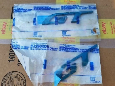 Nos GM 1995 96 97 98 Pontiac Sunfire GT Door Emblems 22596481  B13 - Image 1 of 3
