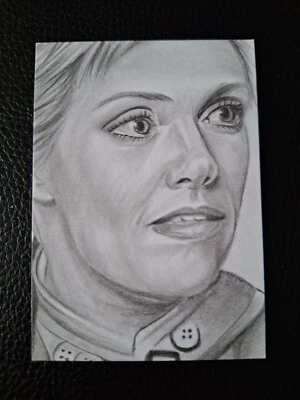 Sam Carter - ACEO - Sketch Card - Stargate SG-1 - Original Art - Image 1 of 2