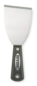 Chisel Scraper, 3 In. W, Black and Silver - Picture 1 of 6