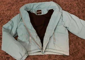 Tally Weijl ღღ Jacke / Winterjacke ღღ türkis ღღ Gr. L ღღ - Bild 1 von 3