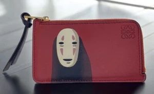 LOEWE x Studio Ghibli Spirited Away Collaboration Kaonashi Wallet Chihiro JP - Picture 1 of 9
