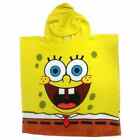 SpongeBob Kinder Badeponcho Kapuzenhandtuch Strandtuch Handtuch  50x110cm