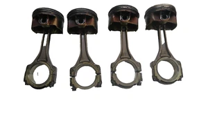 2015-2017 Ford Expedition OEM 3.5L Engine Piston W/ Connecting Rod Set of 4 - Picture 1 of 10