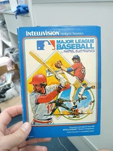 Intellivision Major League Baseball - Box - Inlays - Cartridge - Box Insert - Picture 1 of 12