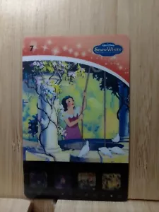 Disney Movie Stars🏆#7 SNOW WHITE Woolworths Trading Card🏆FREE POST - Picture 1 of 1