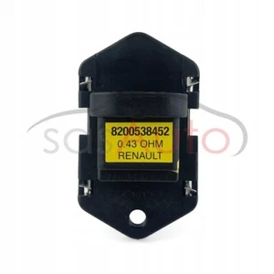 New, Genuine Radiator Fan Resistor 8200538452 for Renault, Nissan, Dacia - Picture 1 of 3