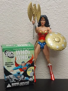 DC Who's Who Mystery Box Series 3 and Wonder Woman Action Figure - Picture 1 of 11
