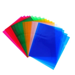 Clear File Envelopes Safe Project Pockets Plastic File Sleeves A4 File Folder - Picture 1 of 12
