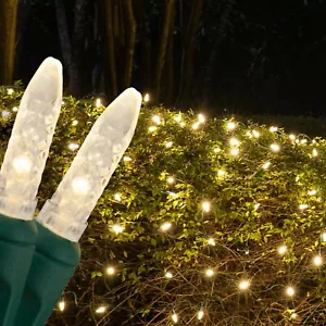 LED Net Lights M5 Christmas Indoor Outdoor Holiday Party String Light Bush Decor - Picture 1 of 36