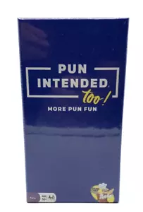 Pun Intended Too! - More Pun Fun - Game for Pun Lovers by Game Chef New Sealed - Picture 1 of 5