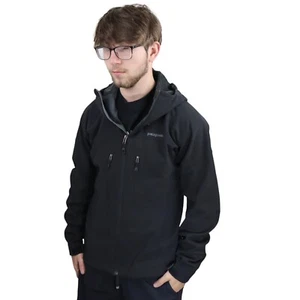 Patagonia Northwall Jacket Men S Black Softshell Polartec Power Shield Pro Parka - Picture 1 of 13