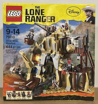 LEGO The Lone Ranger: Silver Mine Shootout (79110) NEW Retired See Description - Image 1 of 3