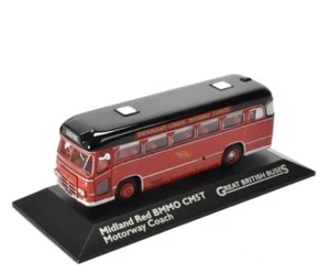 ATLAS EDITIONS - MIDLAND RED - BMM0 CM5T MOTORWAY COACH - 1:76 - BOXED - Picture 1 of 2