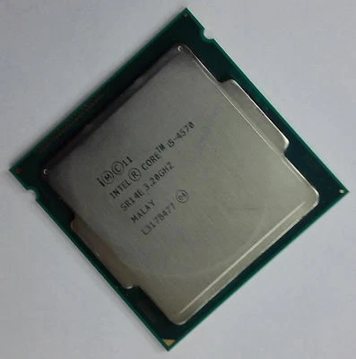 Intel Core i5-4570 CM8064601464707 LGA1150 84 W Good condition Desktop CPU - Image 1 of 4