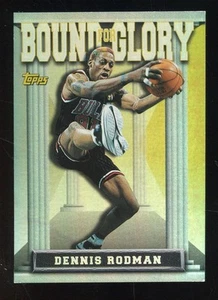 1997 Topps Bound For Glory Dennis Rodman Chicago Bulls HOF - Picture 1 of 2