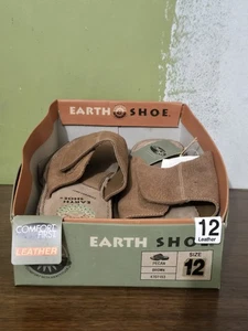 NUEVO DE COLECCIÓN Y2K EARTH ZAPATO MUJER SANDALIAS DE CUERO EN CAJA Y ETIQUETAS TALLA 12 - Imagen 1 de 8