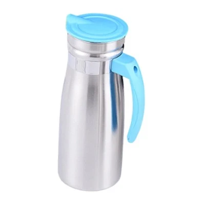 1.0 L Stainless Steel Cold Water Pitcher Break Resistant Sturdy with Handle - Image 1 of 2