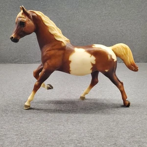 Vintage Breyer Horse Model Figure Classic Brown Pinto 12" Plastic Toy USA Marked - Picture 1 of 18