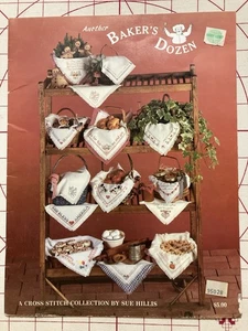 Another Baker's Dozen Cross Stitch Pattern Bread Cloths All Holidays - Picture 1 of 11