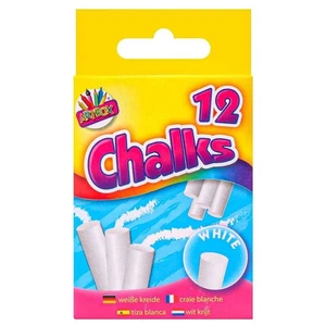 ARTBOX 12 weiße glatte Kreide einfache Schrift Rub Bild Straße Schule Haus - Bild 1 von 2