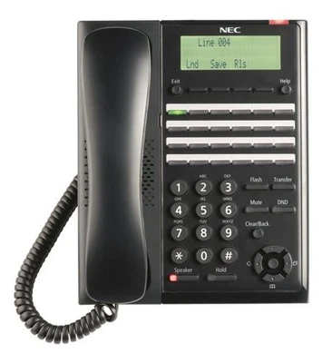 NEC NEC-BE117452 SL2100 Digital 24-Button Telephone (BK) - Image 1 of 4