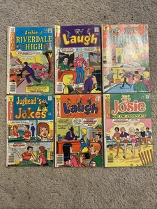 Vintage Archie Serie Comics Gruppe Menge 6 Jughead Laugh Josie & The Pussycats - Bild 1 von 8