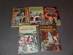 DB2 Brains Benton 5 Book Lot Vtg Mystery Case Detective HC George Wyatt 1 2 4 5 - Imagen 1 de 9