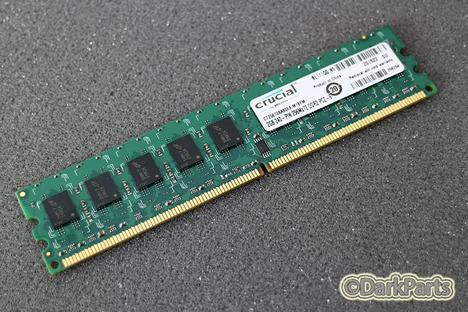 Crucial CT25672AA80EA.M18FM 2GB Server Memory RAM - Image 1 of 1