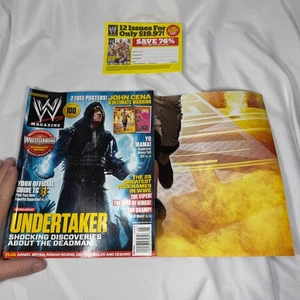 Mai 2014 WWE Wrestling Magazin - Undertaker mit John Cena/Ultimate Warrior Poster! - Bild 1 von 8