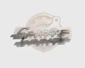 De colección Austin Healey SPRITE Latón Cromo MOTIVO INSIGNIA Bota Baúl Emblema - Imagen 1 de 3