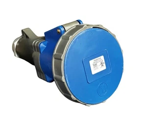 Pass & Seymour PS460C9-W 60A 250V 3PH Pin & Sleeve wasserdichter Stecker - IP67 - Bild 1 von 6