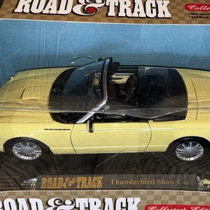 Ford Thunderbird Show Car gelb Maßstab 1:18 Diecast Modellauto Straße und Rennbahn  - Bild 1 von 1