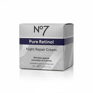 Crema reparadora de noche con retinol puro No7 - 50 ml - Imagen 1 de 2