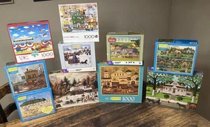 Menge 5 SIE WÄHLEN aus Liste - Charles Wysocki 1000 Stck. Puzzle MB Büffel - Bild 1 von 11