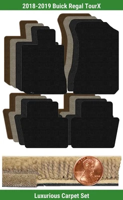 Juego de alfombrillas Lloyd Custom Luxe para Buick Regal TourX 2018-2019 (4 piezas) #26E Foto 1 de 4
