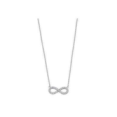 Collana Donna Lotus Silver in Argento Con Infinito e Zirconi LP1253-1/1 - Immagine 1 di 2