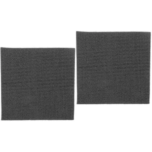 Mantas de soldadura de carbono de fieltro de grafito resistentes a altas temperaturas de 2 piezas de fibra - Imagen 1 de 12