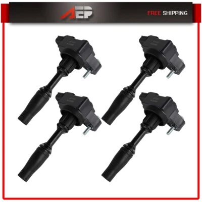 4 个点火线圈适用于雪佛兰迈锐宝 2.5 升 2013 - 2015 吉姆西峡谷 2.5 升 2015 - 2020 — 第 1/3 张图片