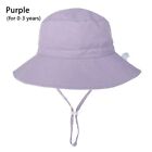 Uv Protection Bucket Hat Beach Cap With Adjustable Chin Strap Baby Sun Hat