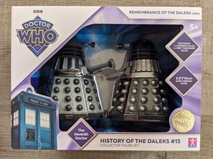 Doctor Who Remembrance of the Daleks History of the Daleks 5” Figure Set 15 B&M - Picture 1 of 20