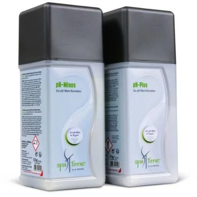 pH-Plus pH-Minus Whirlpool Spa SpaTime SET pH Wert Regulierung 2,5 kg BAYROL - Bild 1 von 4