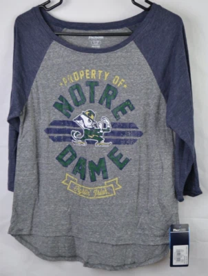 Camiseta Notre Dame Lucha Estilo Béisbol Irlandés Junior Misses - M 7/9 (NDU-01) Foto 1 de 4