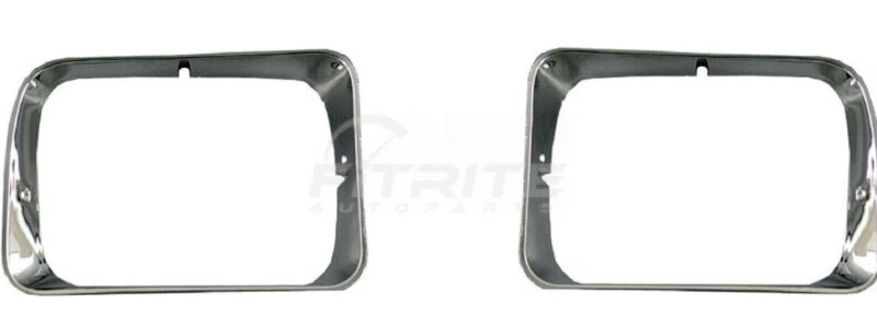 Nueva luz lateral izquierda y derecha cromada para Dodge Ramcharger 1992-1993 Foto 1 de 1