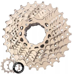 BUCKLOS Silver 8 Speed Cassette Mountain Bicycle 11-28T for Shimano HG - Picture 1 of 4